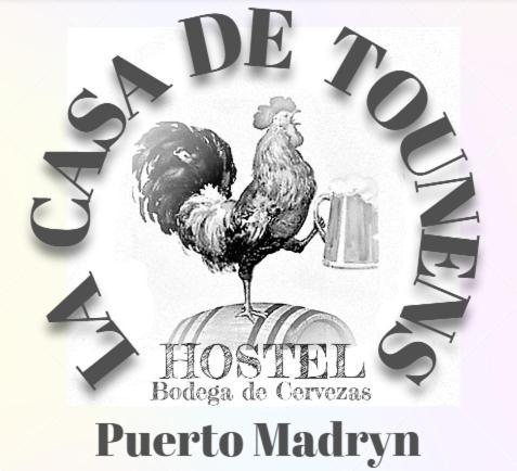 Hostel La Casa De Tounens Puerto Madryn Esterno foto
